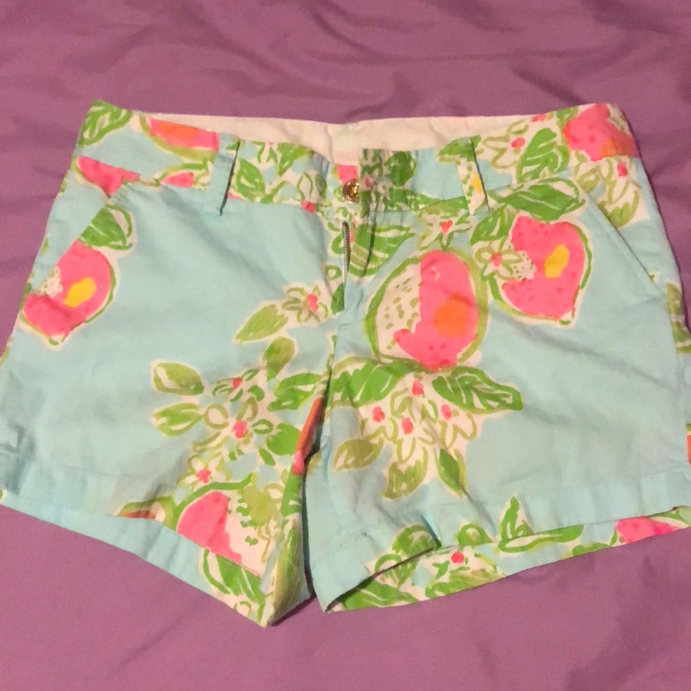 Lilly Pulitzer Callahan Shorts in Pink Lemonade